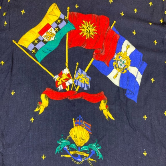 Vintage Kathie Lee Nautical Button-Up Shirt - Picture 4 of 6